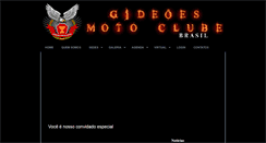 Desktop Screenshot of gideoesmotoclube.com